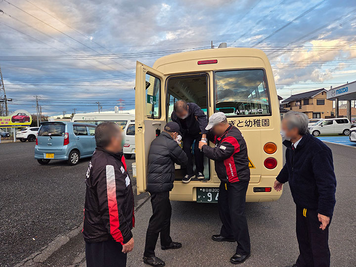 緊急時の脱出訓練